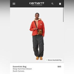 NWT Carhartt Essentials Bag